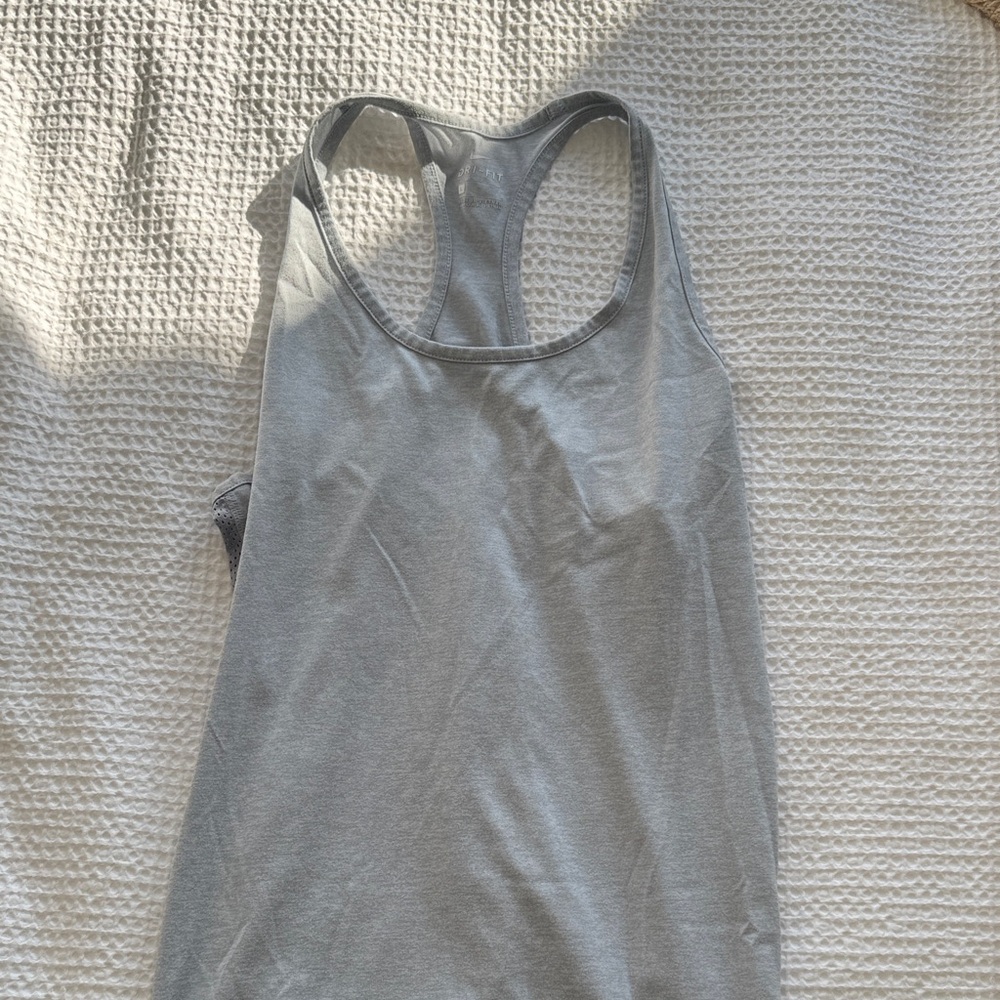 NIKE Gray Women's Tank Top